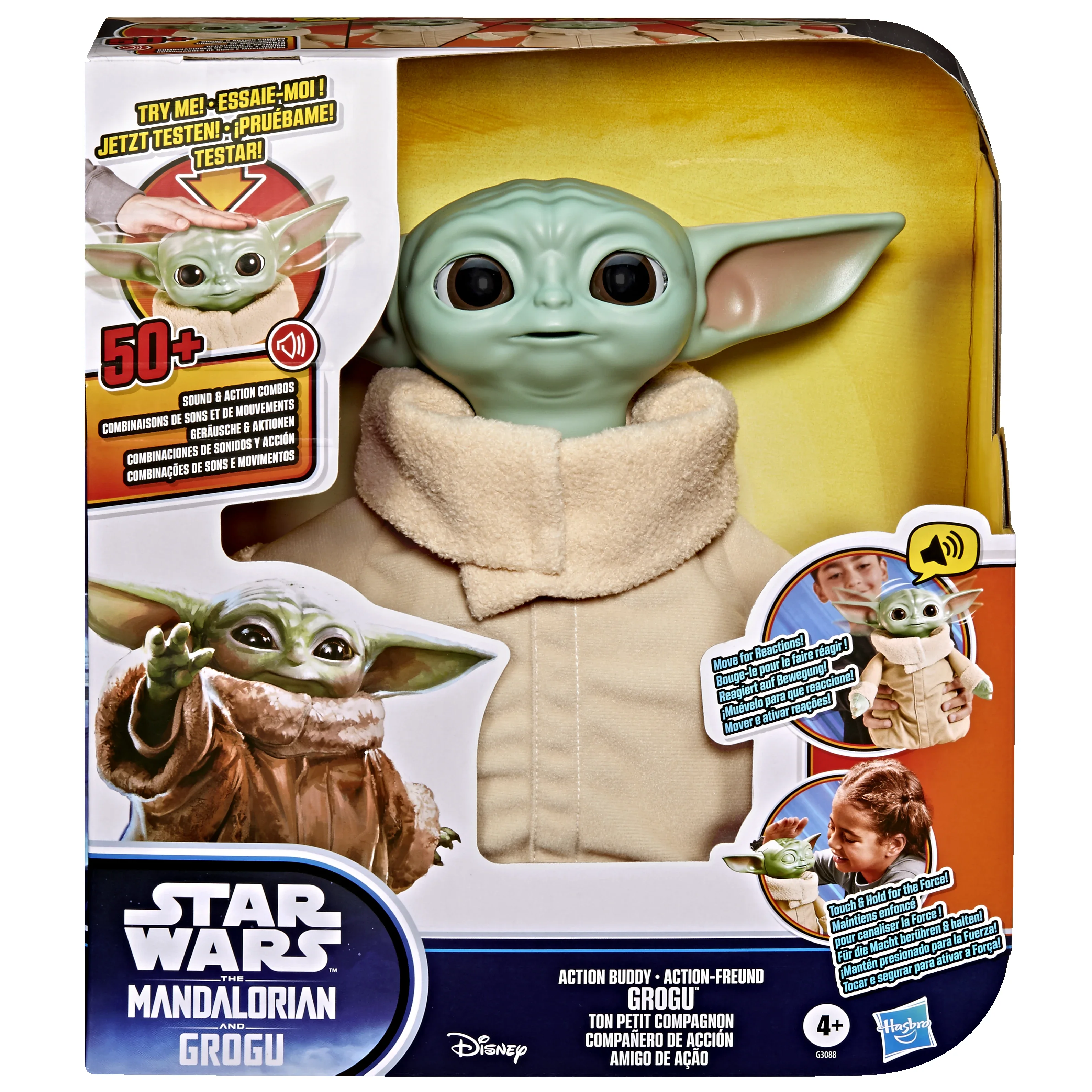 Star Wars Grogu Action Buddy フィギュア STAR WARS ACTION BUDDY GROGU Toys Rules & Instructions Manual - Hasbro
